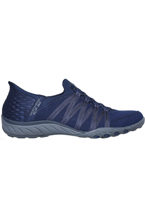 Skechers Slip-ins Relaxed Fit: Breathe-Easy - Roll-With-Me 100593 Navy