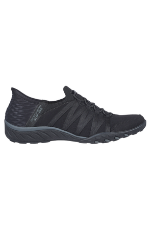 Skechers Slip-ins Relaxed Fit: Breathe-Easy - Roll-With-Me 100593 Black