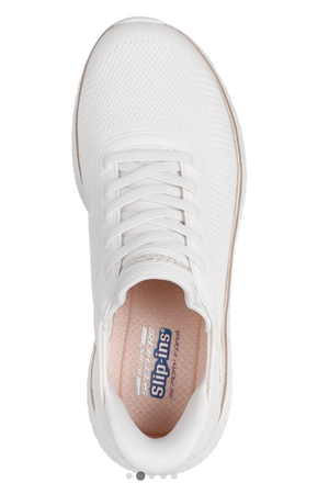 Skechers Slip-ins: BOBS Sport Squad Chaos 117497 White Gold