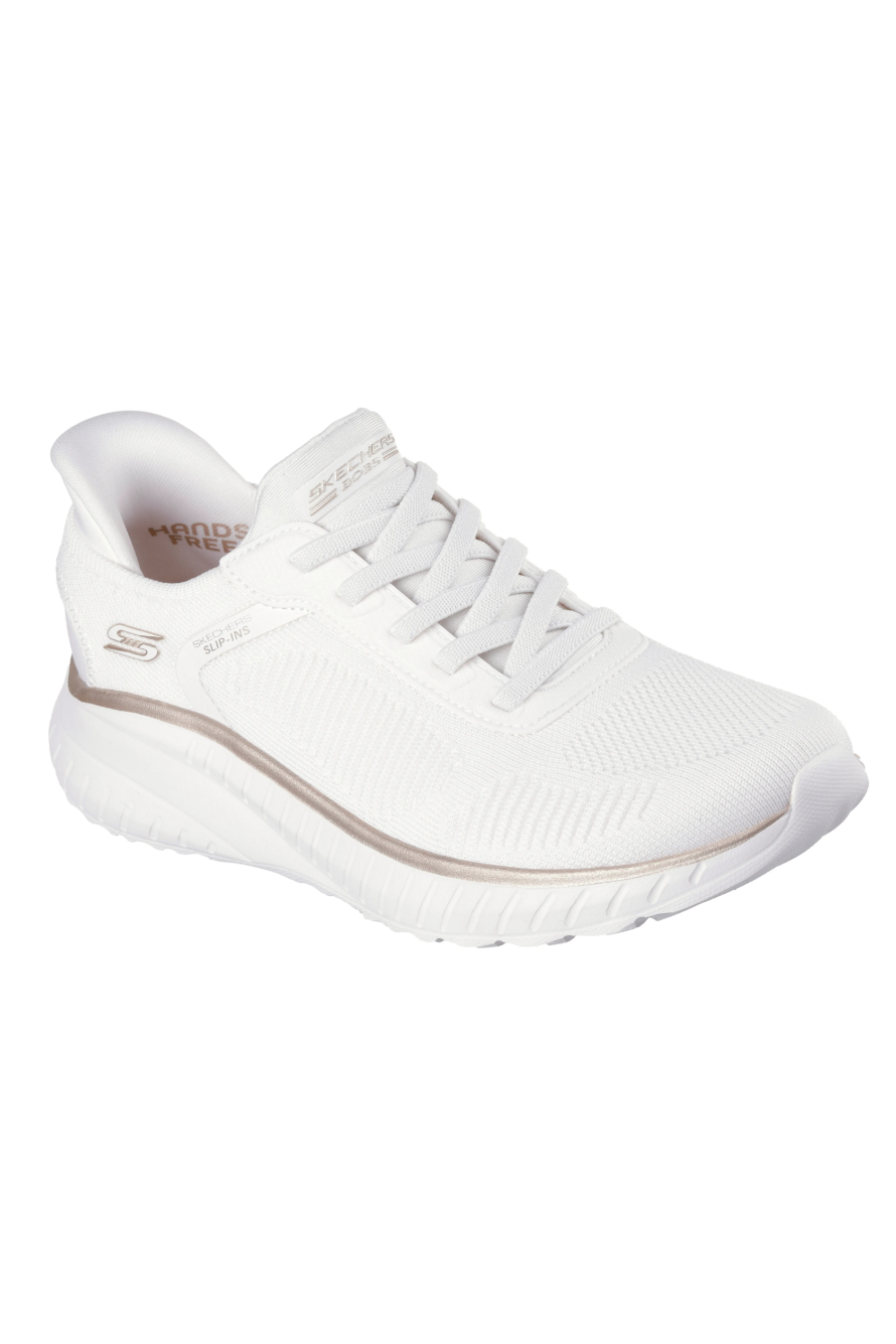 Skechers Slip-ins: BOBS Sport Squad Chaos 117497 White Gold