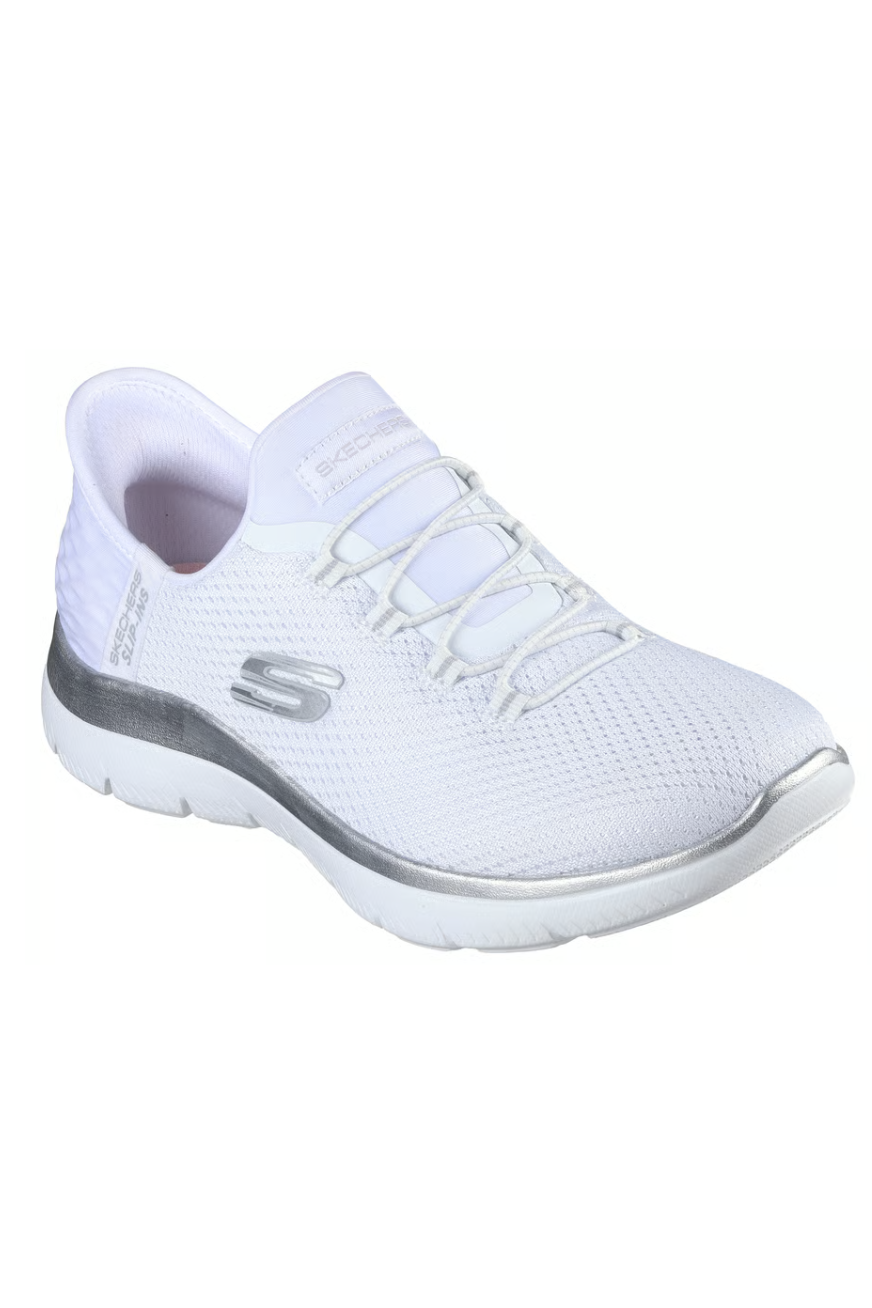 Skechers Slip-ins: Summits - Diamond Dream 150123W White Silver
