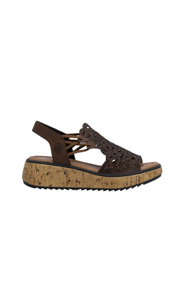 Rieker V1765-24 in Brown