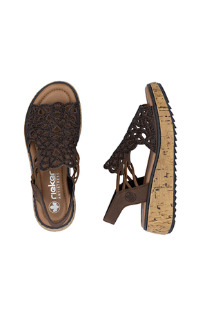 Rieker V1765-24 in Brown