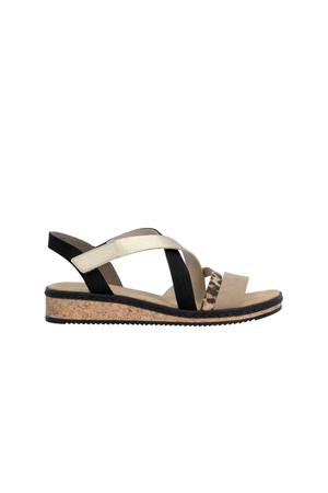 Rieker V3663-92 in Black multi