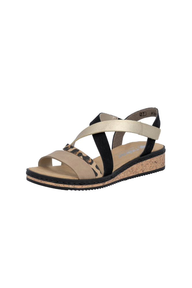 Rieker V3663-92 in Black multi