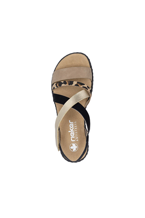 Rieker V3663-92 in Black multi