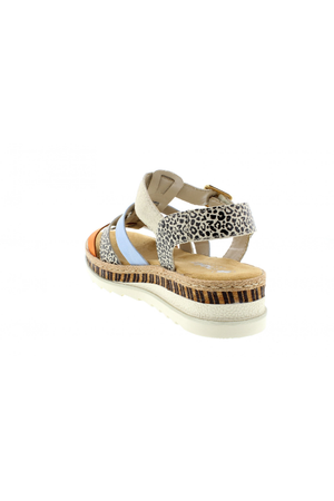 Rieker V7904-90 in Nude/pumpkin