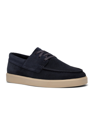 Clarks Lockford Boat in navy suede
