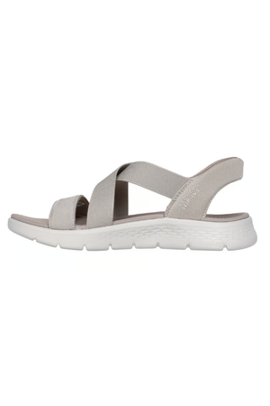Skechers Slip-ins: GO WALK Flex Sandal - Glimmer 141489 in Taupe