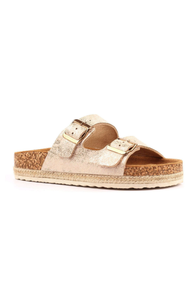 Lunar Soda Sandal JLC006 in Gold