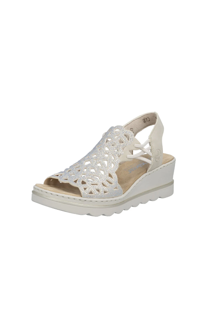 Rieker Womens Sandals 67465-62 Ginger