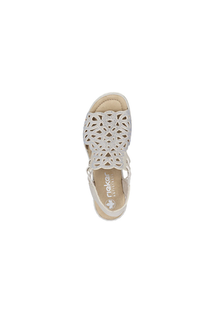 Rieker Womens Sandals 67465-62 Ginger