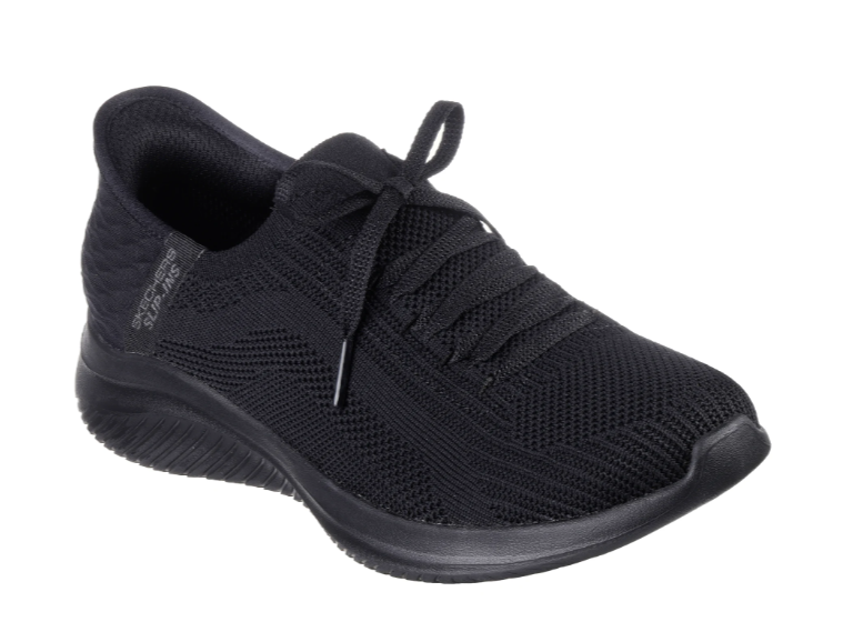 Skechers Slip In's Ultra Flex 3.0 Brilliant Path 149710 all black BBK WIDE FIT