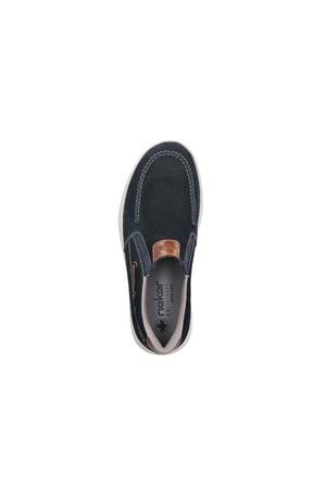 Rieker Mens Shoes 16968-14 in Navy
