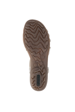Remonte ladies sandals R3605-90 in metallic