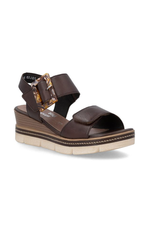 Remonte Ladies sandals D2L53-25 in Brown