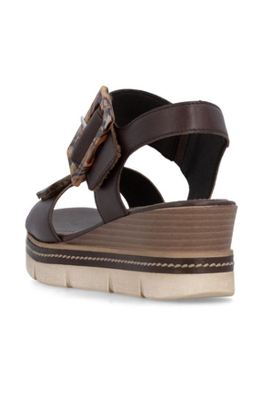 Remonte Ladies sandals D2L53-25 in Brown