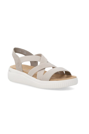 Remonte Ladies sandals D3L52-60 in Beige
