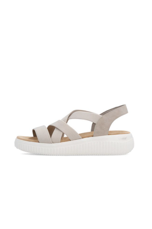 Remonte Ladies sandals D3L52-60 in Beige