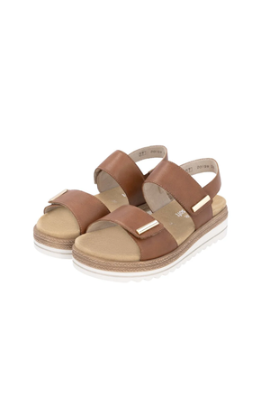 Remonte ladies sandals D0Q59-24 in Brown