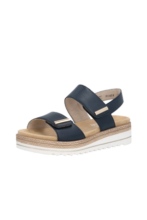 Remonte ladies sandals D0Q59-14 in Navy
