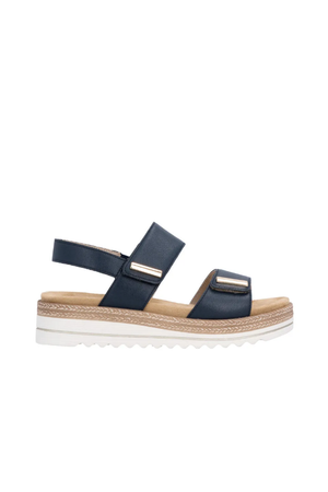 Remonte ladies sandals D0Q59-14 in Navy