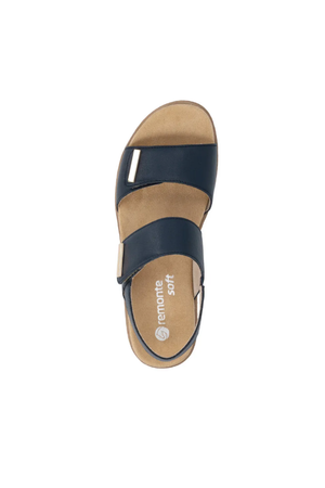 Remonte ladies sandals D0Q59-14 in Navy