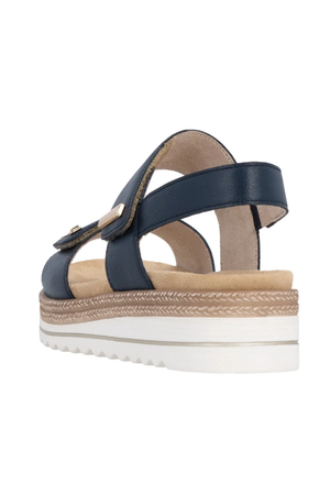 Remonte ladies sandals D0Q59-14 in Navy