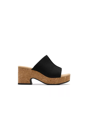 Clarks Nerisa Vine in Black nubuck