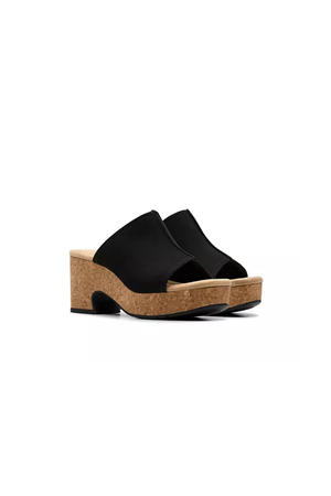 Clarks Nerisa Vine in Black nubuck