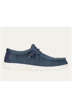 HEYDUDE Wally Stretch Sox in Navy