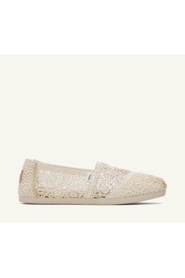 TOMS  Alpargata in Natural moroccan crochet