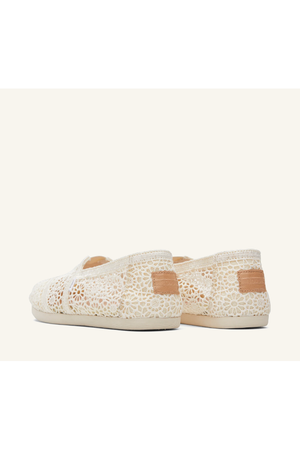 TOMS  Alpargata in Natural moroccan crochet