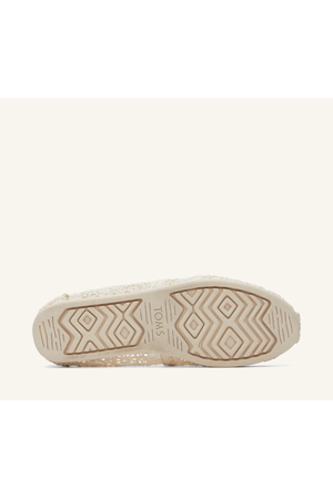 TOMS  Alpargata in Natural moroccan crochet