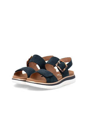 Remonte Ladies sandals D1J62-14 in Navy