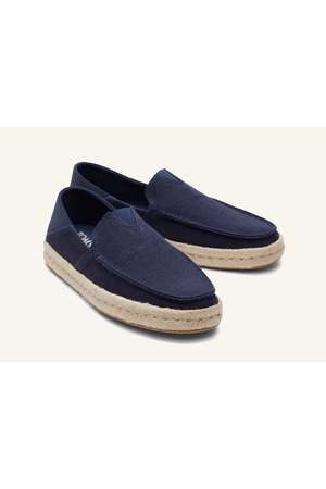 TOMS Alonso Rope loafer in Navy