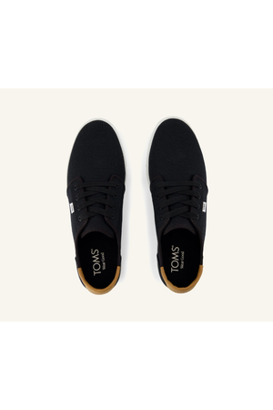 TOMS Carlo 2.0 in Black canvas