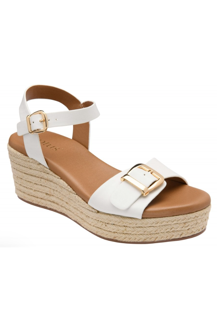 Lotus Emeia ladies sandal in White