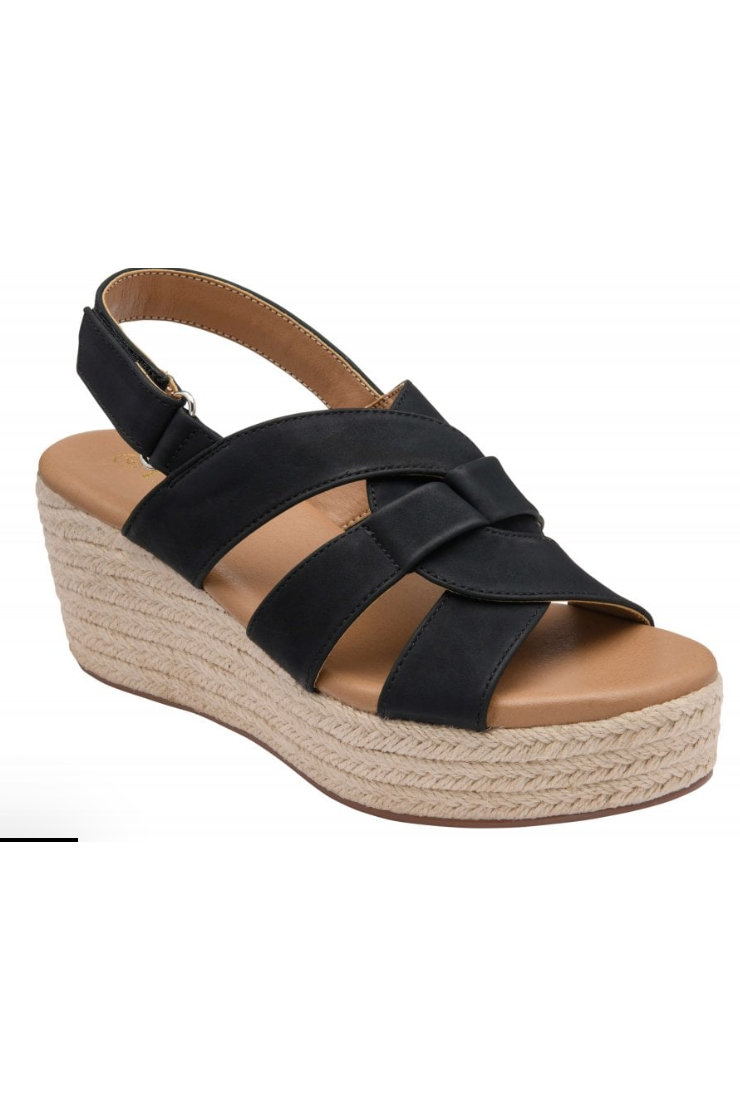 Lotus Reina ladies sandal in Black