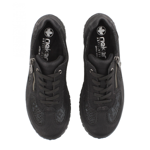 Rieker Women's Casual Shoe 59501-00 in Black