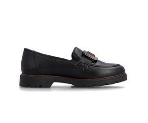 Rieker Ladies Shoes 45553-00 in Black