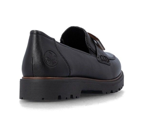 Rieker Ladies Shoes 45553-00 in Black