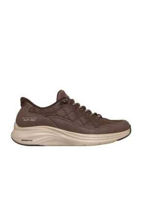 Skechers Slip-ins: Contour Foam - Cozy Fit Natural Ease 150507 in Chocolate