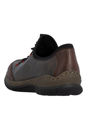 Rieker ladies Shoes N3271-25 in Brown metallic