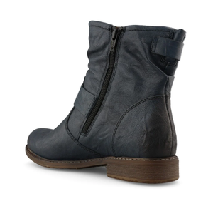 Rieker Ladies Boots 74857-14 in Navy