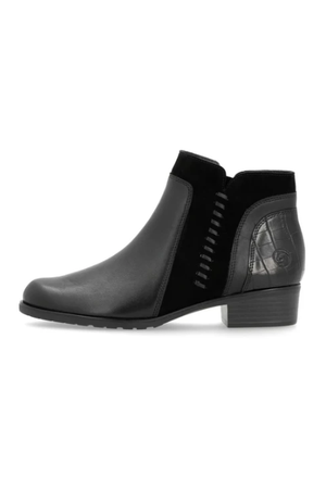 Remonte ladies boot D6893-02 in Black