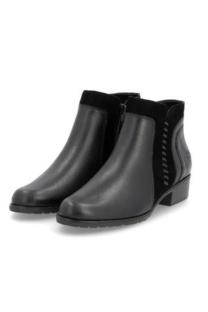 Remonte ladies boot D6893-02 in Black