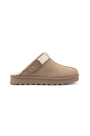 Lunar slippers Odessa KLZ 007 in Mink