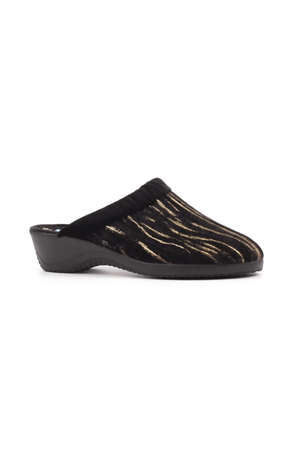 Lunar slippers Glenda KLA 267 in Black