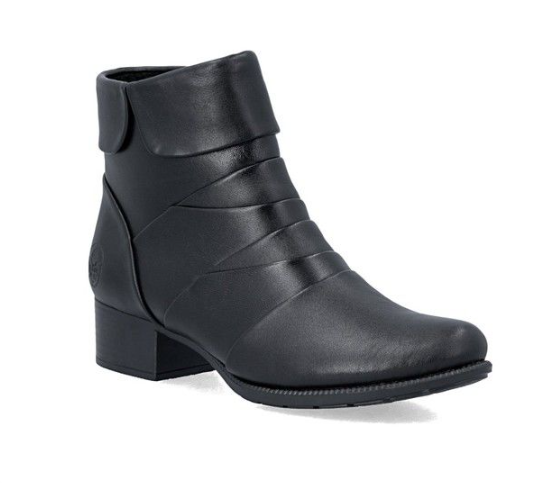 Rieker Ladies Boots 78665-00 in Black